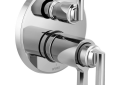 Brizo® T75598-PC Valve Trim With Integrated 3-Function Diverter, 7.2 gpm Valve, Polished Chrome