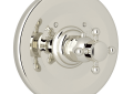 ROHL A4914XMPN Thermostatic Trim Plate without Volume Control - Polished Nickel