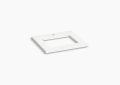 Kohler K-28246-MMW Silestone 25" Quartz Vanity Top with Rectangular Cutout - Miami White