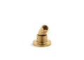 Kohler® 977-2MB Stillness™ Holder, 2 in W x 2-1/4 in H Shower, Deck Mount, For Use With Handshowers, 1-1/4 in Hole Spray, Brass