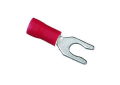 IDEAL® 83-7031 Insulated Snap Vinyl Spade Terminal, 22 to 18 AWG, 10 in Stud, Tin Plated Brass