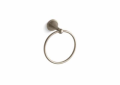 Kohler® 363-BV Traditional Towel Ring, Finial®, 6-7/16 in Ring, 3-7/16 in OAD x 7-1/16 in OAH, Metal, Vibrant® Brushed Bronze
