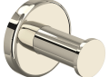 ROHL Lombardia Wall Mount Single Robe Hook - Polished Nickel | Model Number: LO7PN