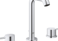 Grohe 2029700A Essence New 8-inch Widespread 2-Handle M-Size Bathroom Faucet 1.2 GPM - StarLight Chrome