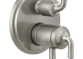 DELTA® T27833-SS Monitor® 17 Series Valve Trim With 3 or 6-Setting Integrated Diverter, 5.8 gpm Valve, Brilliance® Stainless Steel
