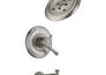 DELTA® T17497-SS Monitor® 17 Tub and Shower Trim, 1.75 gpm Shower, Stainless Steel