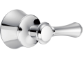 DELTA® H797 Cassidy Lever Handle, For Use With Model 4797-FL-LHP Traditional Floor Mount Tub Filler Trim, Metal, Polished Chrome, Import