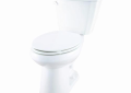 Gerber® GVP21528 Viper® ErgoHeight™ Toilet Bowl, White, Elongated Shape, 10, 12 and 14 in Rough-In, 16-1/2 in H Rim
