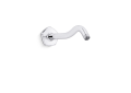 Kohler® 27054-CP 27054 Occasion® Flange Shower Arm, 1/2 in NPT