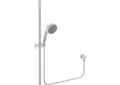 Newport Brass 280F-26 Slide Bar with Multifunction Hand Shower Set - Polished Chrome