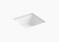 Kohler K-8188-0 Verticyl(R) 13" Square Undermount Bathroom Sink - White