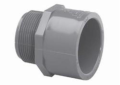 Spears® 836-020 Standard, 2 in nominal, Socket x MNPT end style, SCH 80, PVC, Domestic
