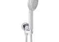 ROHL C50000/1APC Baltera Handshower Outlet & Swiveling Handshower Holder Set with Hose - Polished Chrome