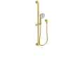 Newport Brass 280F-04 Slide Bar with Multifunction Hand Shower Set - Satin Brass