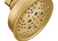 Moen® 3638BG Standard Shower Head, 2.5 gpm Max Flow, 4 Sprays, 4-3/8 in Dia Head, Import