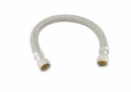 BrassCraft® Speedi Plumb® PLUS B1-20DW F B1-DW Flexible Lead Free Braided Water Dishwasher Connector, 3/8 in Nominal, Compression End Style, 20 in L, 125 psi Working, Polymer, Import