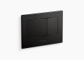 Kohler K-8857-BL Bevel(R) Flush Actuator Plate for 2"x4" In-Wall Tank and Carrier System - Matte Black