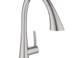 Grohe 32298DC3 Zedra Single-Handle Pull Down Kitchen Faucet Triple Spray 1.75 GPM