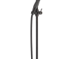 DELTA® 57014-RB Premium Hand Shower, Lahara®, 3 Shower Head, 2.5 gpm, 70 in L Hose, 1/2-14 Male NPSM Connection, Venetian Bronze, Import