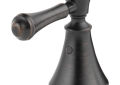DELTA® H297RB Cassidy™ Lever Handle, For Use With Model 3597LF-MPU-LHP Widespread Lavatory Faucet, Metal, Venetian Bronze, Import