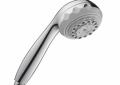 Hansgrohe 28525001 Clubmaster 3-Jet Hand Shower, 2.5 gpm Flow Rate, 3 Sprays, 3-5/8 in Dia Head, 1/2 in Connection