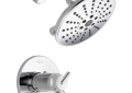 DELTA® T17T259-H2O TempAssure® 17T Shower Trim, 1.75 gpm Shower, Polished Chrome