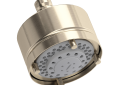 Rohl® 1080/8STN Rohl Multiple Collections Modern Multi-Function Showerhead, 1.8 gpm Flow Rate, 5 Sprays, Wall Mounting, 4 in Head