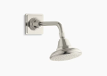 Kohler K-13137-AK-SN Pinstripe(R) 2.5 GPM Single-Function Showerhead with Katalyst(R) Air-Induction Technology - Vibrant Polished Nickel