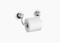 Kohler® 11415-CP Toilet Tissue Holder, Bancroft®, 3-3/4 in H, Metal, Polished Chrome