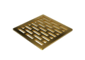 Newport Brass 233-406-24S 4" Square Shower Drain - Satin Gold