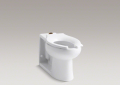 Kohler® 4386-0 Anglesey® Toilet Bowl, White, Elongated Shape, 4-1/2 in Rough-In, 15 in H Rim, 2-3/8 in Trapway