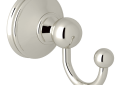 ROHL U.6621PN Georgian Era Wall Mount Single Robe Hook - Polished Nickel
