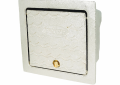 Prier® C-634BX1 Hydrant Box, For Use With C-633 Mild Climate and C-634 Heavy Commercial Wall Hydrant, Brass, Domestic
