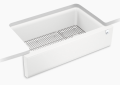 Kohler K-25786-CM6 Cairn(R) 34" Undermount Single-Bowl Farmhouse Kitchen Sink - Matte White