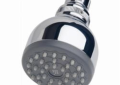 Symmons® 4-141 Ball Joint Shower Head, 2.5 gpm Minimum, 2-3/4 in Head