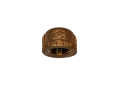 Jones Stephens™ B74184LF Pipe Cap, 1/2 in Nominal, FNPT End Style, Bronze