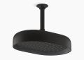 Kohler K-26293-G-BL Statement(R) Oblong 12" Single-Function Rainhead, 1.75 GPM - Matte Black