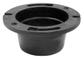 Jones Stephens™ C45433 Inside Caulk Reducing Closet Flange, 4-7/8 in ID x 7 in OD, 4 x 3 x 3 in Pipe, Cast Iron