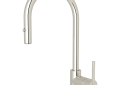 ROHL CY57L-PN-2 Pirellone Pulldown Side Lever Kitchen Faucet - Polished Nickel