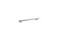 Kohler® 97625-SHP Choreograph® Shower Barre, 24 in OAL x 3-1/2 in OAD, Aluminum