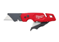 Milwaukee® FASTBACK™ 48-22-1502 Folding Utility Knife With Blade Storage, Steel Blade, 1 Blades Included, 6.87 in OAL