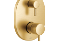 Moen® M-Pact™ M-Core™ UT3290BG Transfer Valve Trim With Integrated Diverter, Brushed Gold