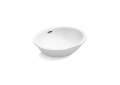 Kallista P74241-WO-0  Under-mount Sink, Soft Oval with Overflow, Glazed Perfect - White