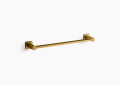 Kohler K-23524-2MB Parallel(R) 18" Towel Bar - Vibrant Brushed Moderne Brass