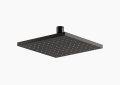 Kohler K-13695-BL Contemporary Square 8" Single-Function Rainhead, 2.5 GPM - Matte Black