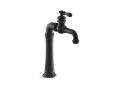 Kohler® 72763-9M-BL 72763-9M Artifacts® Single Handle Bathroom Sink Faucet, 1.2 gpm Flow Rate, 7-15/16 in H Spout, 1 Handles, Pop-Up Drain, 1 Faucet Holes, Matte Black