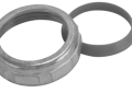 Oatey 917PC Keeney 1-1/2 inch x 1-3/8 inch Brass Slip Joint Nut with Rubber Washer - Polished Chrome
