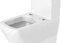 Duravit 215751 00 05 DuraStyle One-Piece toilet for SensoWash(R) - White