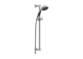 DELTA® 57014 Lahara® Premium Hand Shower, 3-Function Shower Head, 2.5 gpm Flow Rate, 70 in L Hose, 1/2-14 Male NPSM Connection, Polished Chrome, Import
