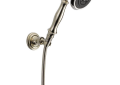 Brizo® 85810-PN Tranditional Hand Shower, Baliza®, 3-Function Shower Head, 2 gpm, 60 to 82 in L Hose, 1/2-14 NPSM Connection, Polished Nickel